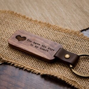 Custom Keychain Gift for Home, Birthday or Anniversary Gift, Corporate Gift